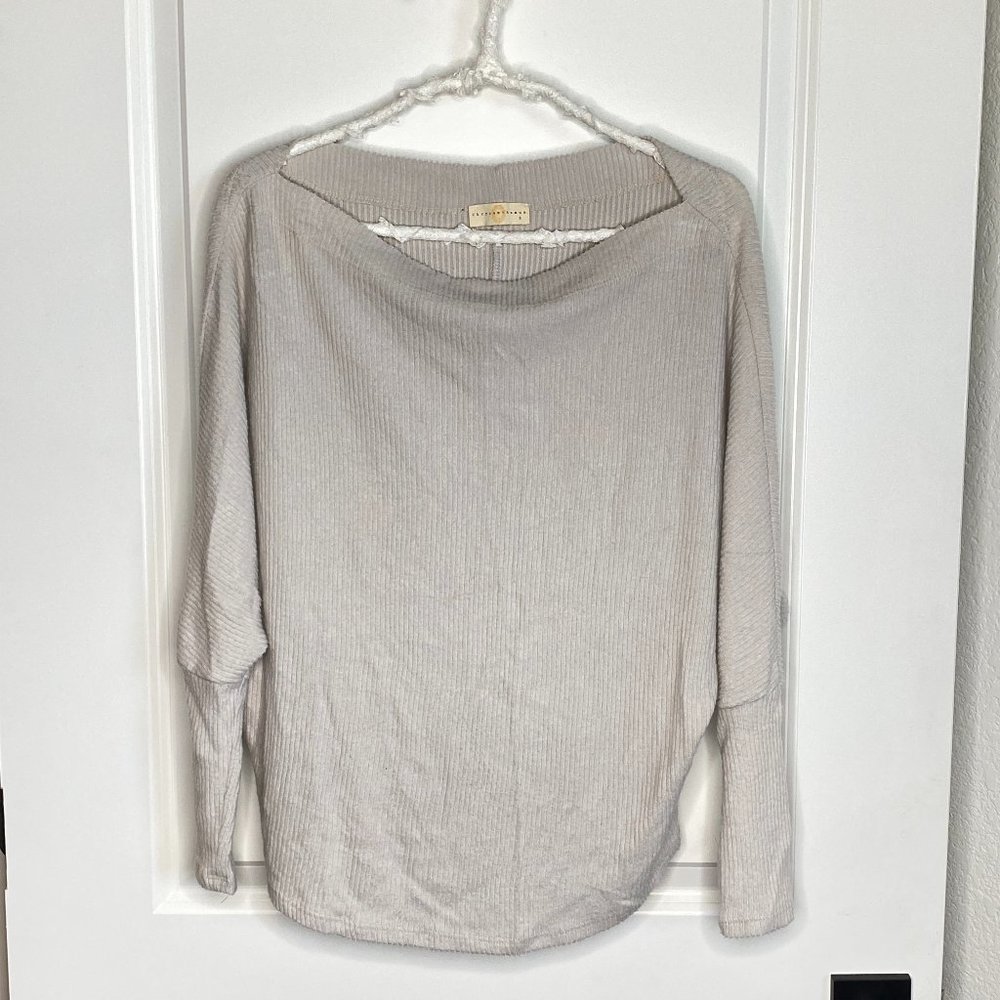 Chrysanthemum Cream Long Sleeve Shirt